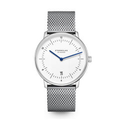 Zegarek Sternglas Naos white, 38 mm quartz