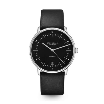 Zegarek Naos Automatik piano black, 38mm