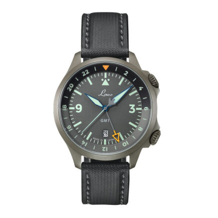 Zegarek Laco Frankfurt GMT 862121.2, automatik